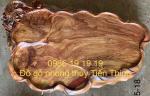 Khay trà cá chép gỗ hương krongpa Gia lai v